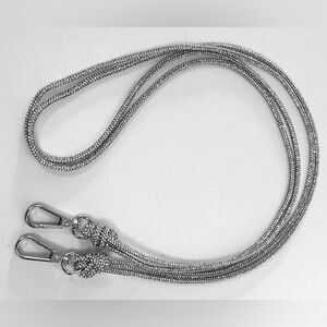 Target Sparkle Silver Knot Crossbody Phone Bag Strap NWOT